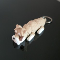 Brelok Riko Rozrabiak – uroczy piesek 3D | PrestigePrint3D