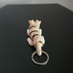 Brelok Riko Rozrabiak – uroczy piesek 3D | PrestigePrint3D