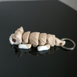 Brelok Riko Rozrabiak – uroczy piesek 3D | PrestigePrint3D