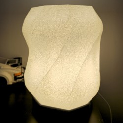 Lampa Sfera Lux – nowoczesna lampa 3D E27, 28×23 cm