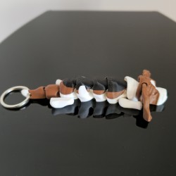 Uszaty Henio – brelok basset hound 3D | PrestigePrint3D