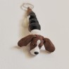 Uszaty Henio – brelok basset hound 3D | PrestigePrint3D