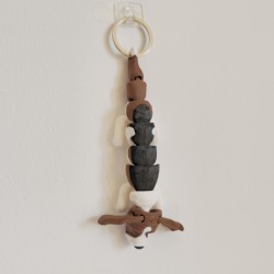 Uszaty Henio – brelok basset hound 3D | PrestigePrint3D