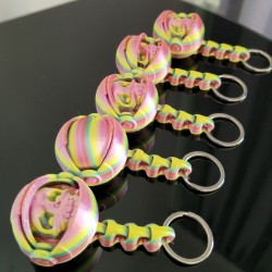 AstroMortis – brelok szkieletor astronauta 3D | PrestigePrint3D