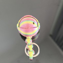 AstroMortis – brelok szkieletor astronauta 3D | PrestigePrint3D