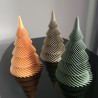 Choinka Merry Spi – spiralna ozdoba świąteczna 3D | PrestigePrint3D