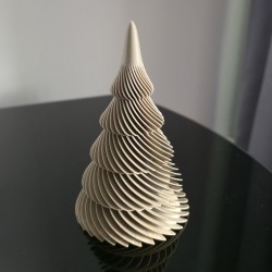 Choinka Merry Spi – spiralna ozdoba świąteczna 3D | PrestigePrint3D