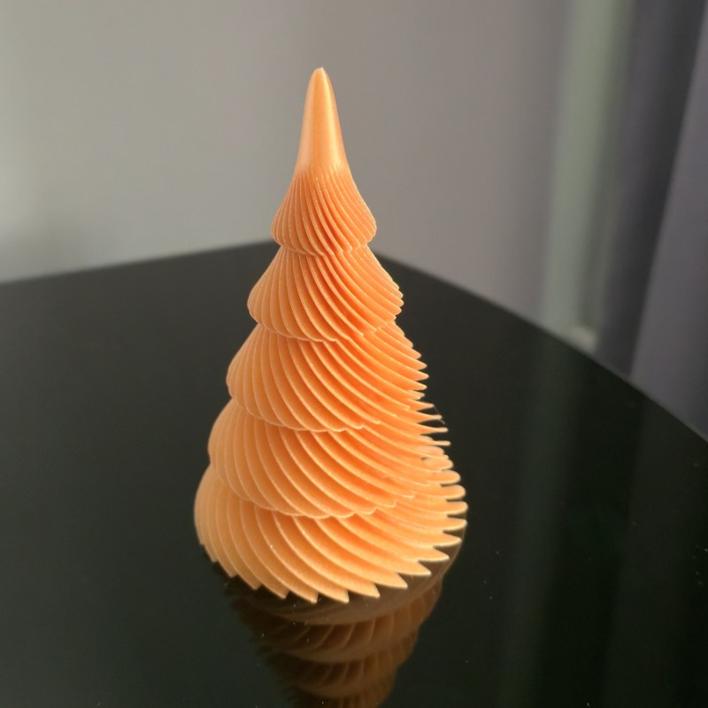Choinka Merry Spi – spiralna ozdoba świąteczna 3D | PrestigePrint3D
