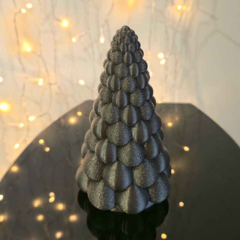 Choinka Bubble Tree 14,5 cm – ozdoba świąteczna 3D z PLA | PrestigePrint3D