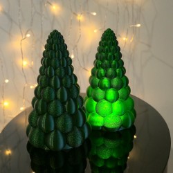 Choinka Bubble Tree 14,5 cm – ozdoba świąteczna 3D z PLA | PrestigePrint3D