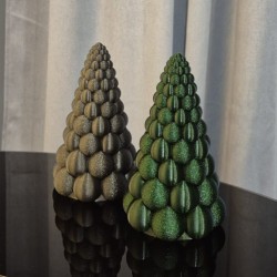 Choinka Bubble Tree 14,5 cm – ozdoba świąteczna 3D z PLA | PrestigePrint3D