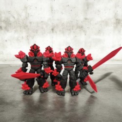 Poznaj niezwykłą kolekcję Władców Żywiołów – potężnych istot stworzonych na drukarkach 3D, inspirowanych energią natury