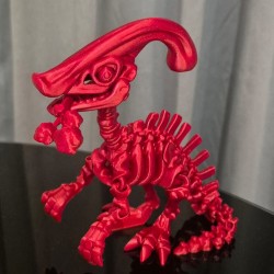 Flexi Szkieletor Parazaurolof – ruchomy dinozaur 3D 22 cm | PrestigePrint3D