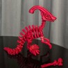 Flexi Szkieletor Parazaurolof – ruchomy dinozaur 3D 22 cm | PrestigePrint3D
