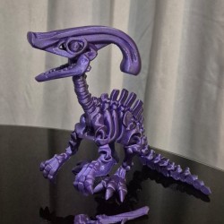 Flexi Szkieletor Parazaurolof – ruchomy dinozaur 3D 22 cm | PrestigePrint3D
