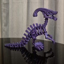 Flexi Szkieletor Parazaurolof – ruchomy dinozaur 3D 22 cm | PrestigePrint3D