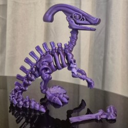 Flexi Szkieletor Parazaurolof – ruchomy dinozaur 3D 22 cm | PrestigePrint3D
