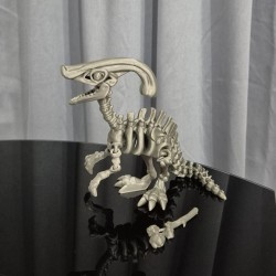 Flexi Szkieletor Parazaurolof – ruchomy dinozaur 3D 22 cm | PrestigePrint3D