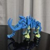 Flexi Szkieletor Mammoth – ruchomy mamut 3D 22,5 cm | PrestigePrint3D