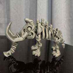 Flexi Szkieletor Mammoth – ruchomy mamut 3D 22,5 cm | PrestigePrint3D