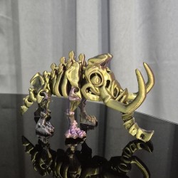 Flexi Szkieletor Mammoth – ruchomy mamut 3D 22,5 cm | PrestigePrint3D