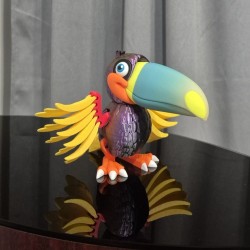 Flexi Tukan Rio 13 cm – ruchoma figurka ptaka 3D | PrestigePrint3D