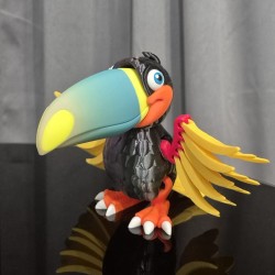Flexi Tukan Rio 13 cm – ruchoma figurka ptaka 3D | PrestigePrint3D