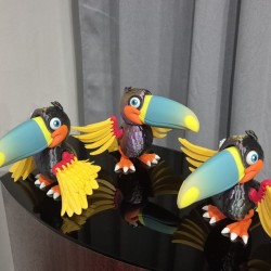 Flexi Tukan Rio 13 cm – ruchoma figurka ptaka 3D | PrestigePrint3D